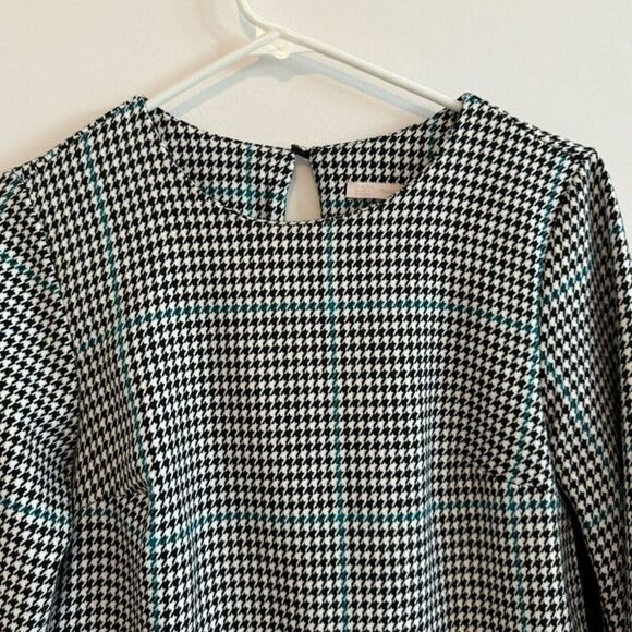 Zara Trufacula Houndstooth black and white Size 6 - Picture 3 of 10